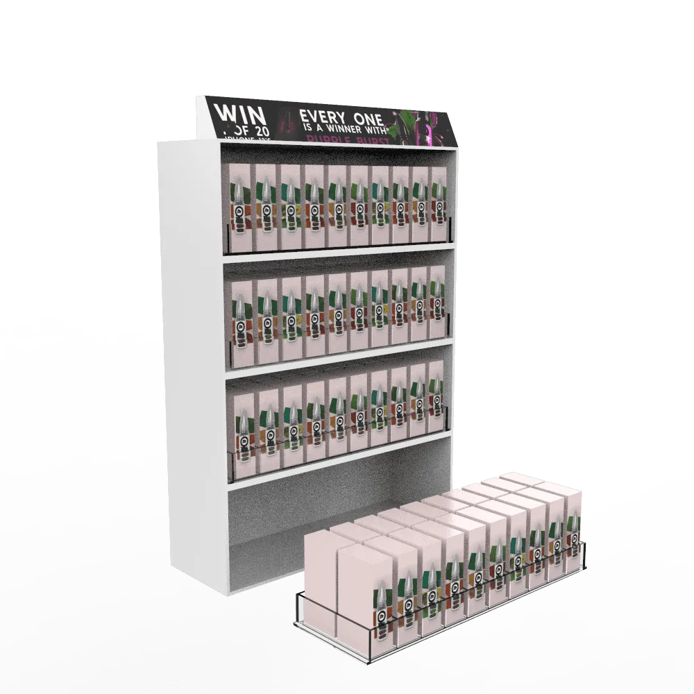 Unique Cigarette Display Rack Design & Versatile Adaptabilityt Vape Shop — view 4