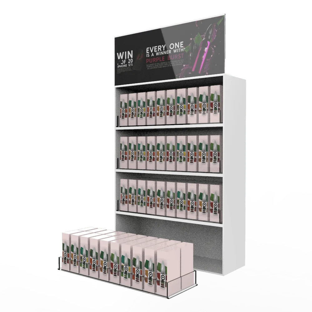 Unique Cigarette Display Rack Design & Versatile Adaptabilityt Vape Shop — view 3
