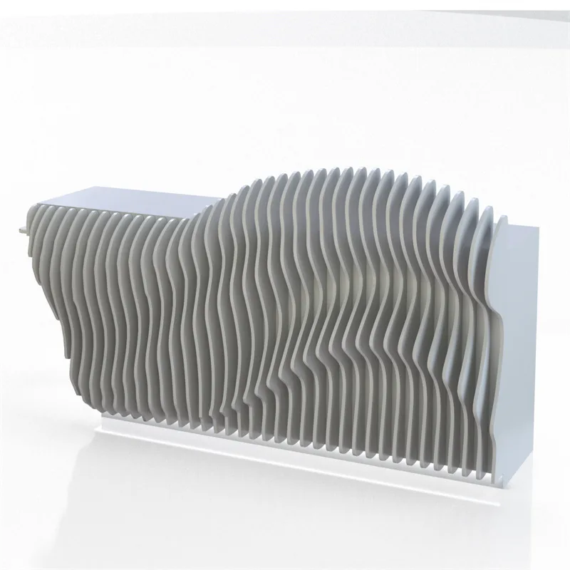 Unique Reception Desk Counter High-end Laminate Reception Desk on Sale — view 2