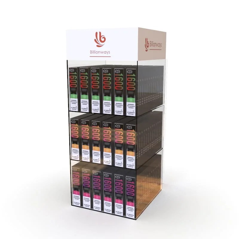 Unique wooden vape cabinet retail shop furniture for sale — view 3