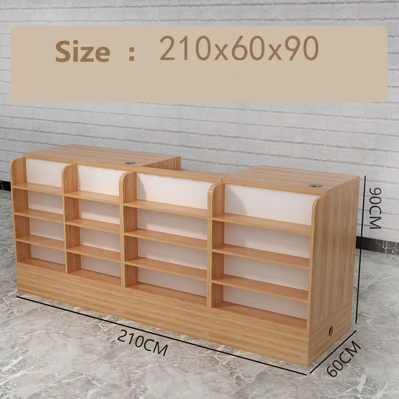 Veneer display counter & shelve Retail store furniture for sale — view 4