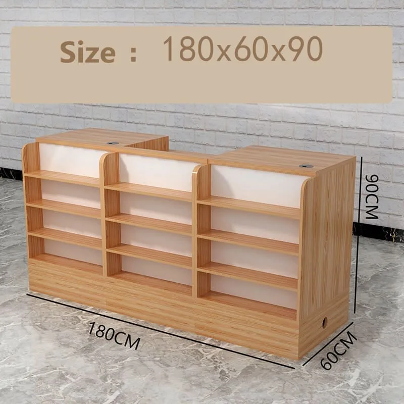 Veneer display counter & shelve Retail store furniture for sale — view 5