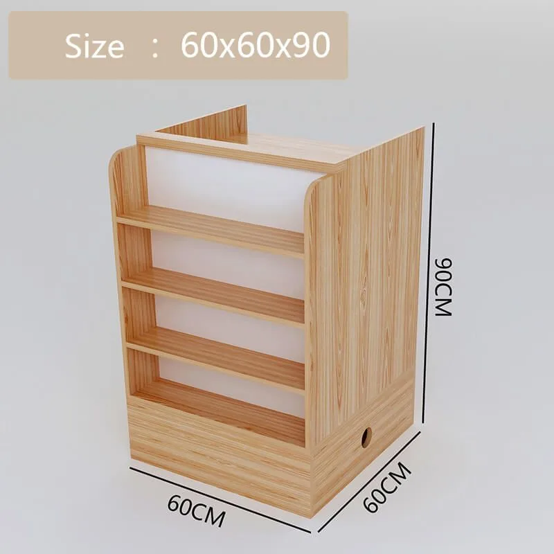 Veneer display counter & shelve Retail store furniture for sale — view 3