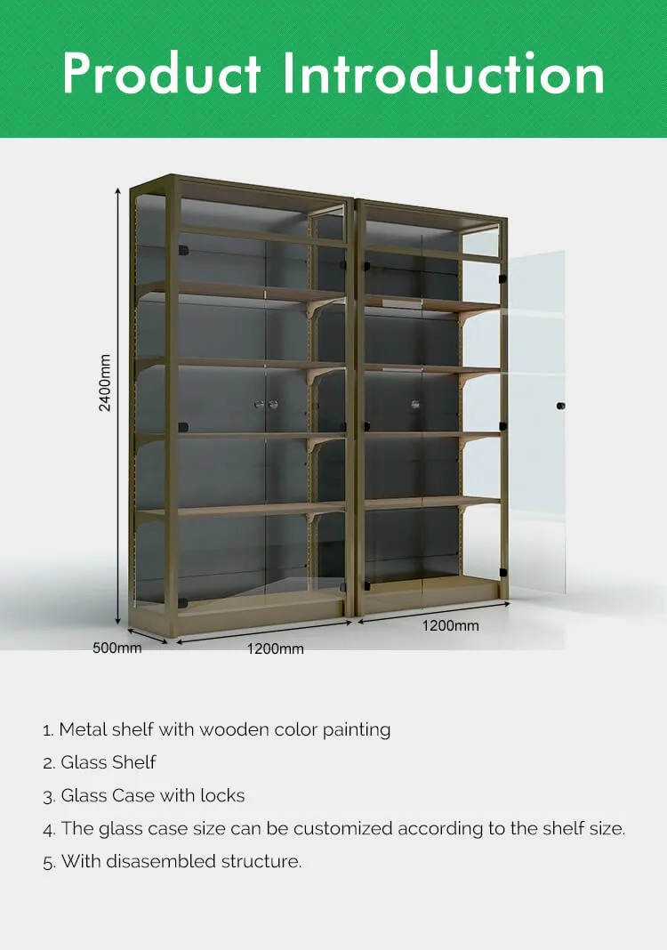 Vintage wine display cabinets with extra large storage space for sale — view 3