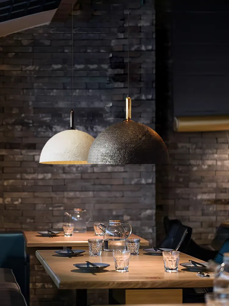 Wabi-Sabi Texture Pendant Light – Coffee Shop & Restaurant Lighting Fixtures — view 6