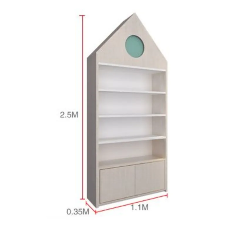 Wall mounted display rack Mother and baby store display rack — view 4