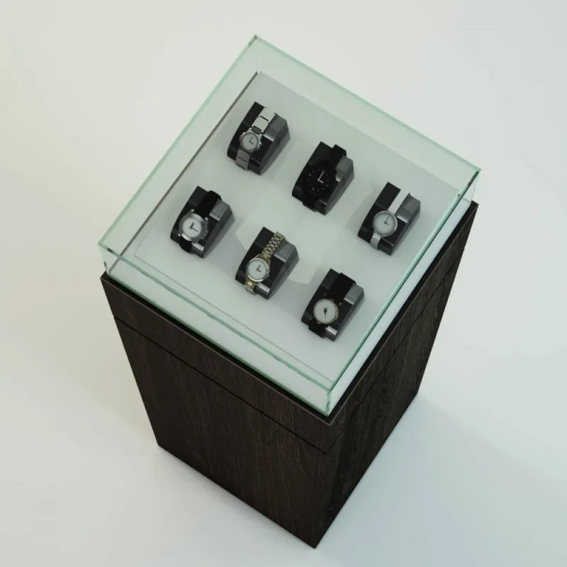 Watch fixing device Watch display stand&glass display cabinet for sale — view 4