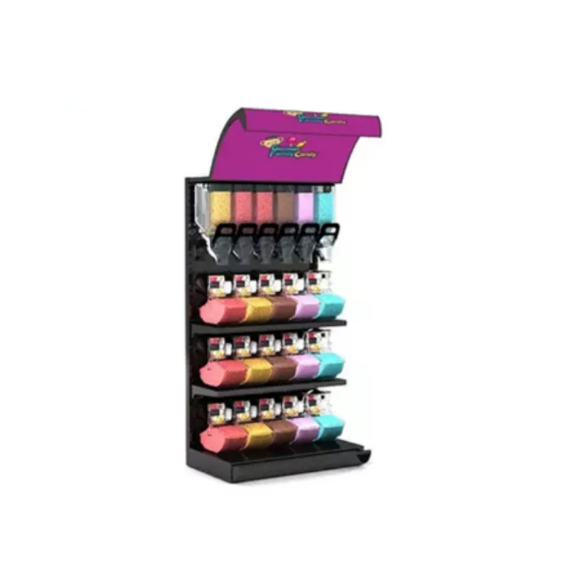 Well-Organized candy Display showcase&Large storage space food retail cabinet — view 4