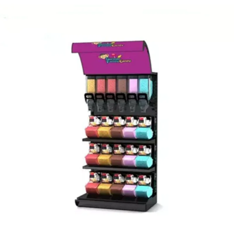 Well-Organized candy Display showcase&Large storage space food retail cabinet — view 3