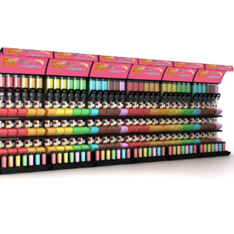Well-Organized candy Display showcase&Large storage space food retail cabinet — view 2