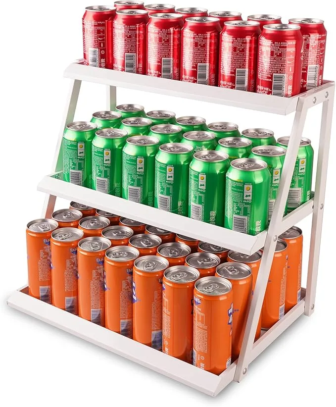 White candy&snack display rack Table top retail store display shelf — view 3