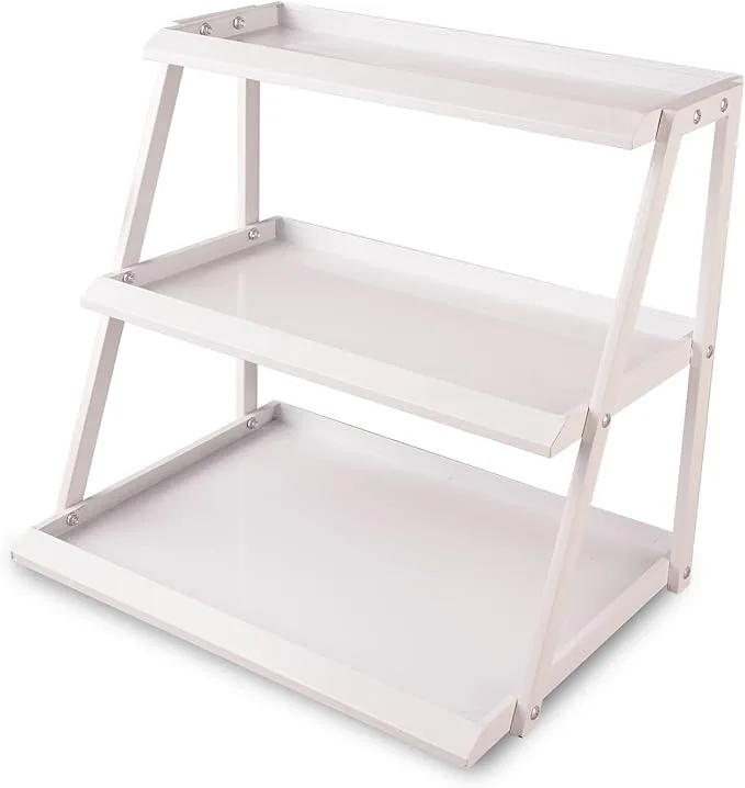White candy&snack display rack Table top retail store display shelf — view 4