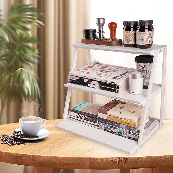 White candy&snack display rack Table top retail store display shelf — view 6