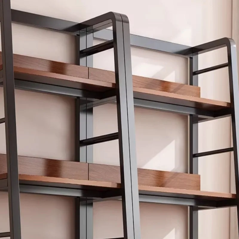 Wine Rack, Large Ladder Shelf, Stable Trapezoidal Support, for Home Bar or Commercial Use — view 3