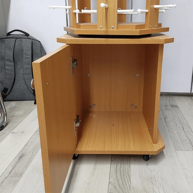 Wooden Fashion Sunglasses Display Rack & 360 Rotatable Glasses Display Rack — view 3