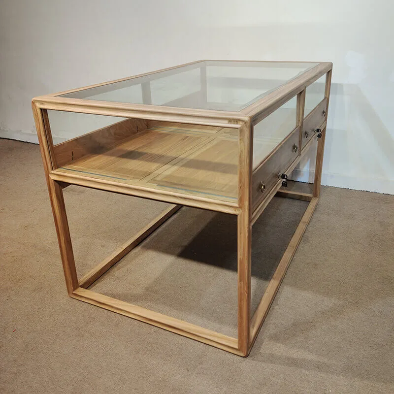 Wooden Jewelry Display Cabinet High-Quality Jewelry Display Showcase on Sale — view 5