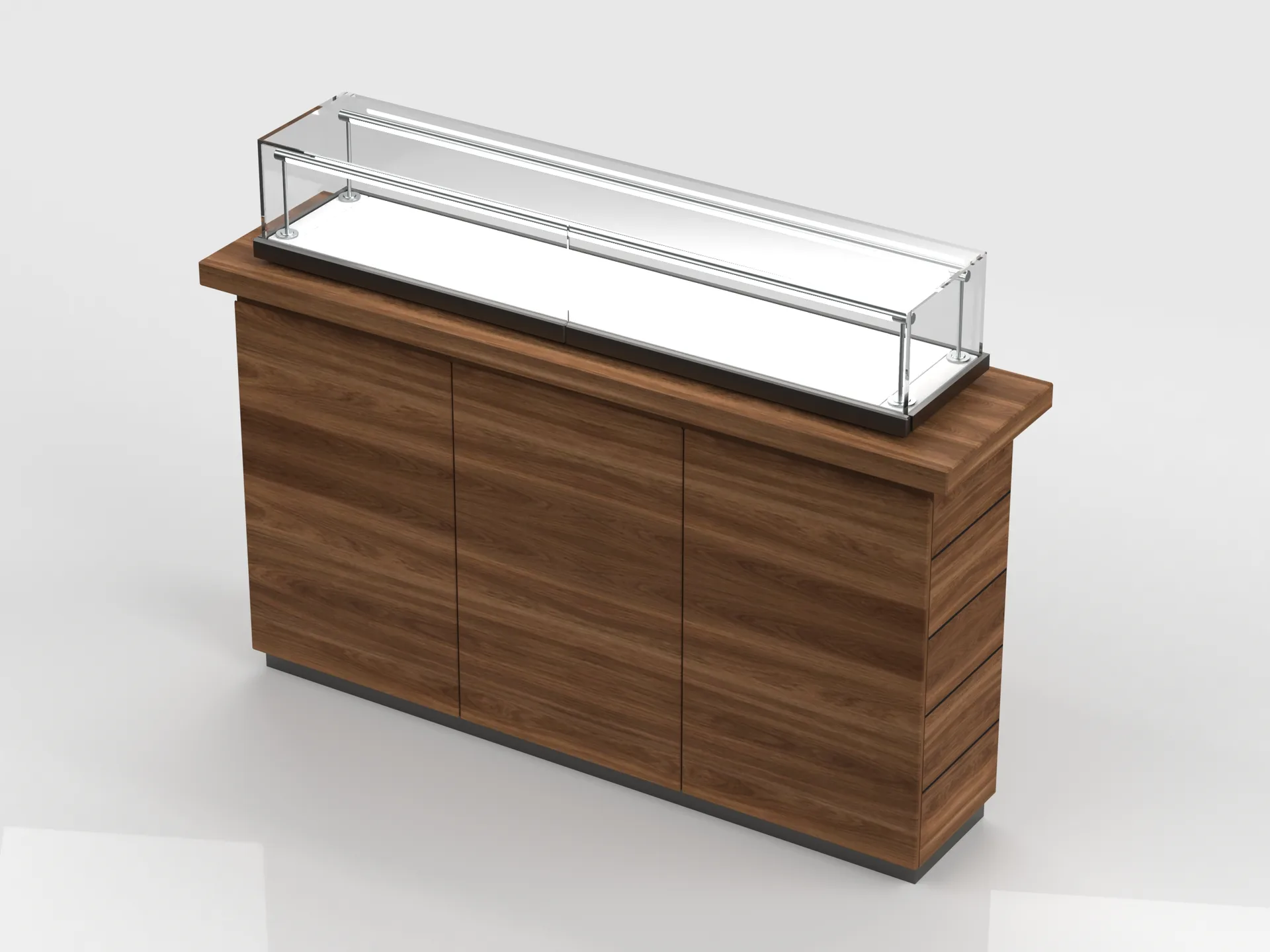 Wooden Jewelry Display Cabinets Customized High-end Jewelry Display Stand — view 3