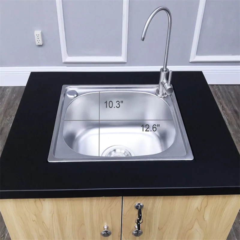 Wooden portable sink design handwashing station on sale — view 3