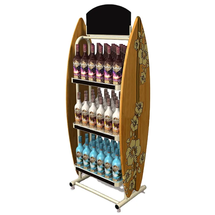 Wooden wine display cabinet & retail shop furniture — view 4
