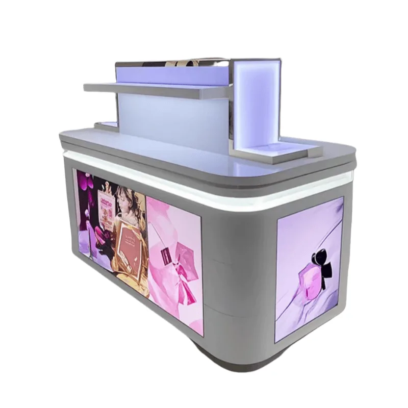 Cosmetic Makeup Display Stand Unit For Cosmetic Retail Shops – custom retail display image 49