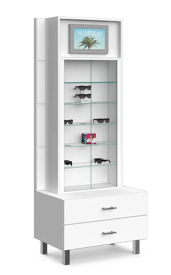 Optical Sunglass Display Cabinet | Eyewear Showcase – custom retail display image 13