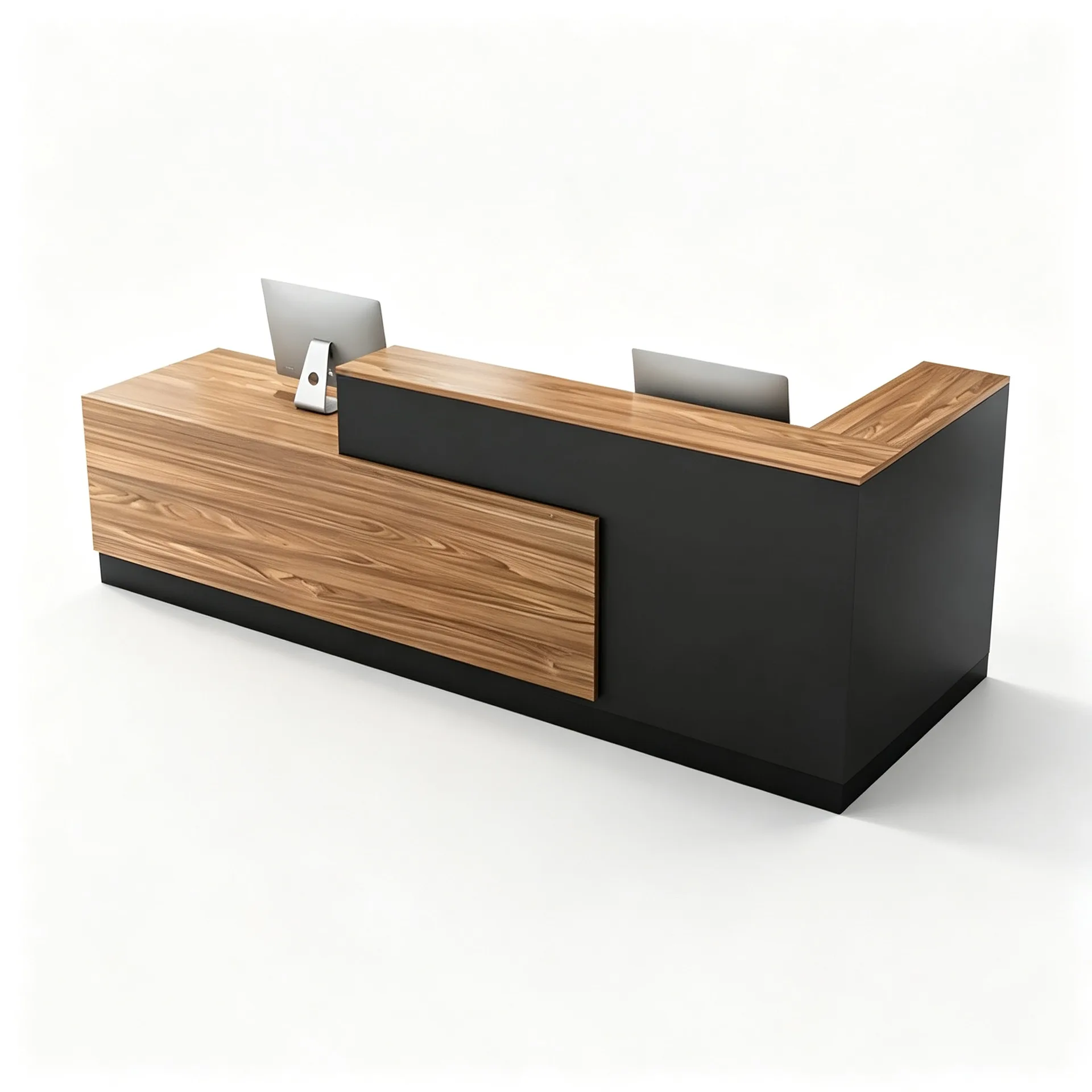 L- shaped Reception Desks For Sale – custom retail display image 10