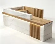 Reception Desks Counters For Sale – Materials: Balancing Aesthetics and Durability image 22