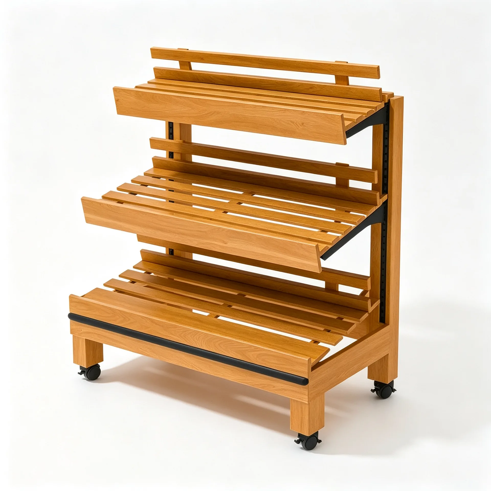 Bread Display Stand For Bakery Pastry Displays – custom retail display image 2