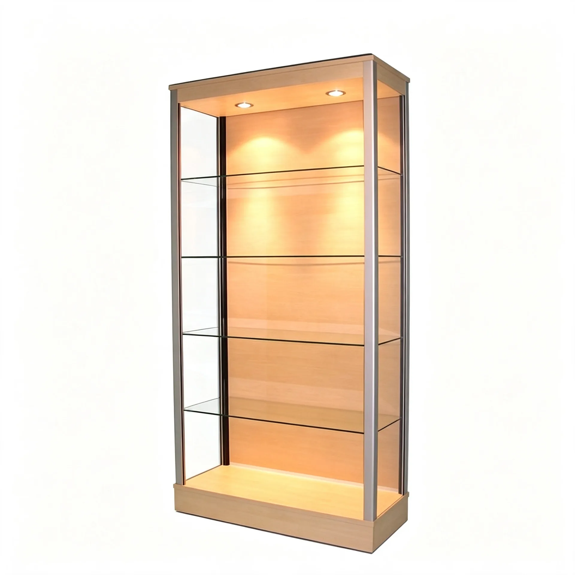 Glass Display Cabinets For Sale – custom retail display image 15