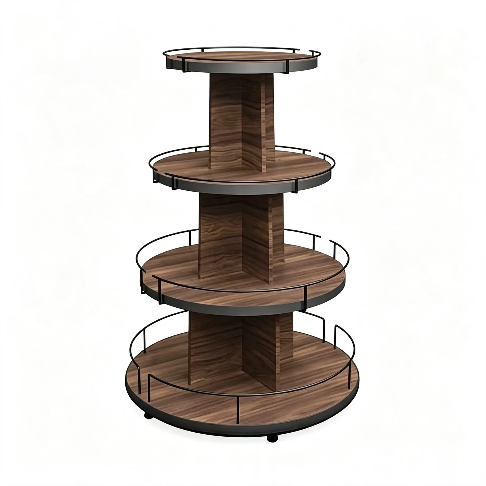 Wood Display Racks Shelves For Retail Stores – custom retail display image 11
