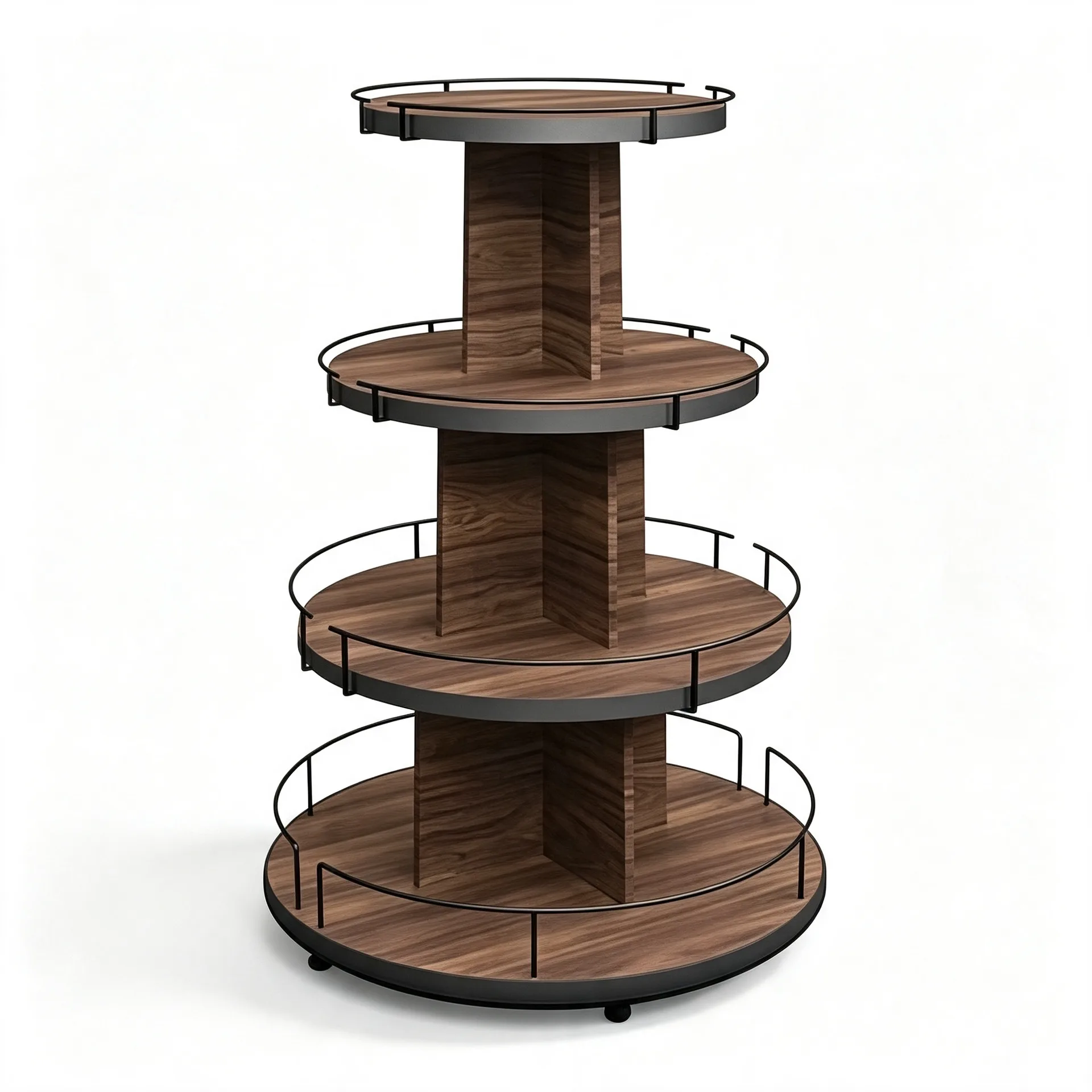 Wood Display Racks Shelves For Retail Stores – custom retail display image 10