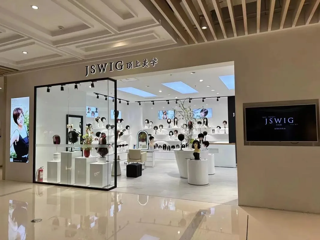 Wig Store Design | Hair Extensions Shop Retail Displays – Luxury Wig Retail Shop Design Interior Decoration Display Furniture