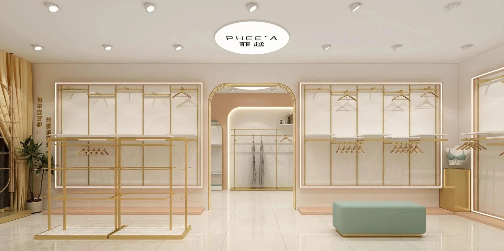 Lingerie Shop Design, Displays Store Fixtures – Manufacture Underwear Retail Shop Display Fixtures Design Ideas in Lingerie S