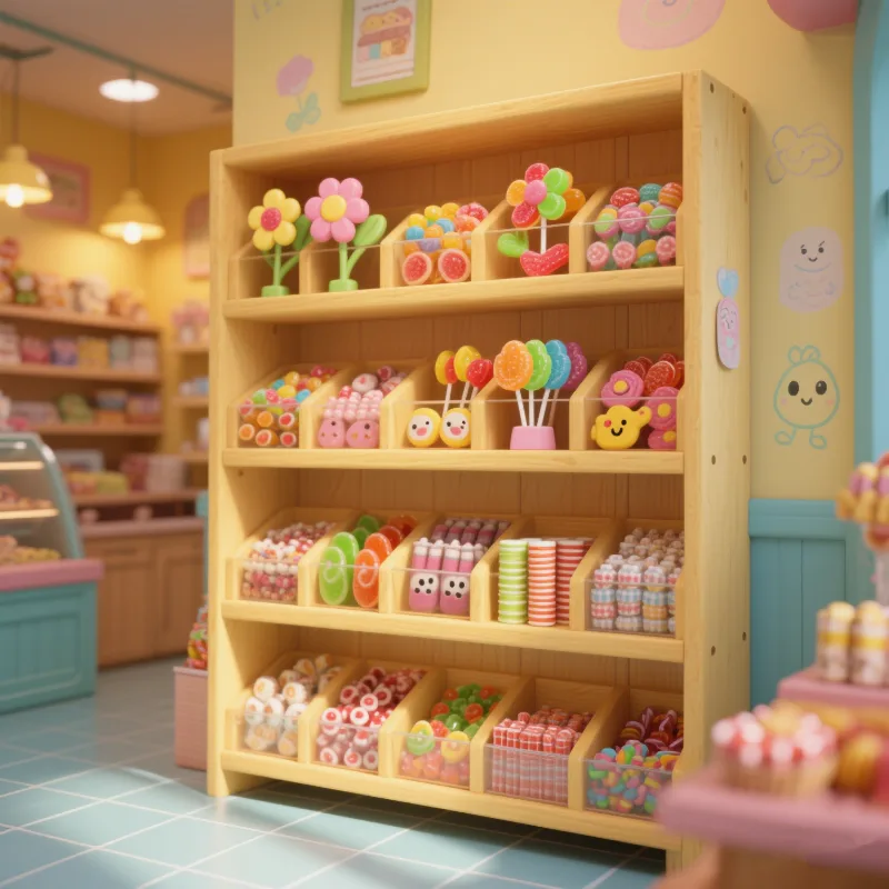 Candy Display Racks Shelves | Bulk Candy Display Solutions – custom retail display image 81