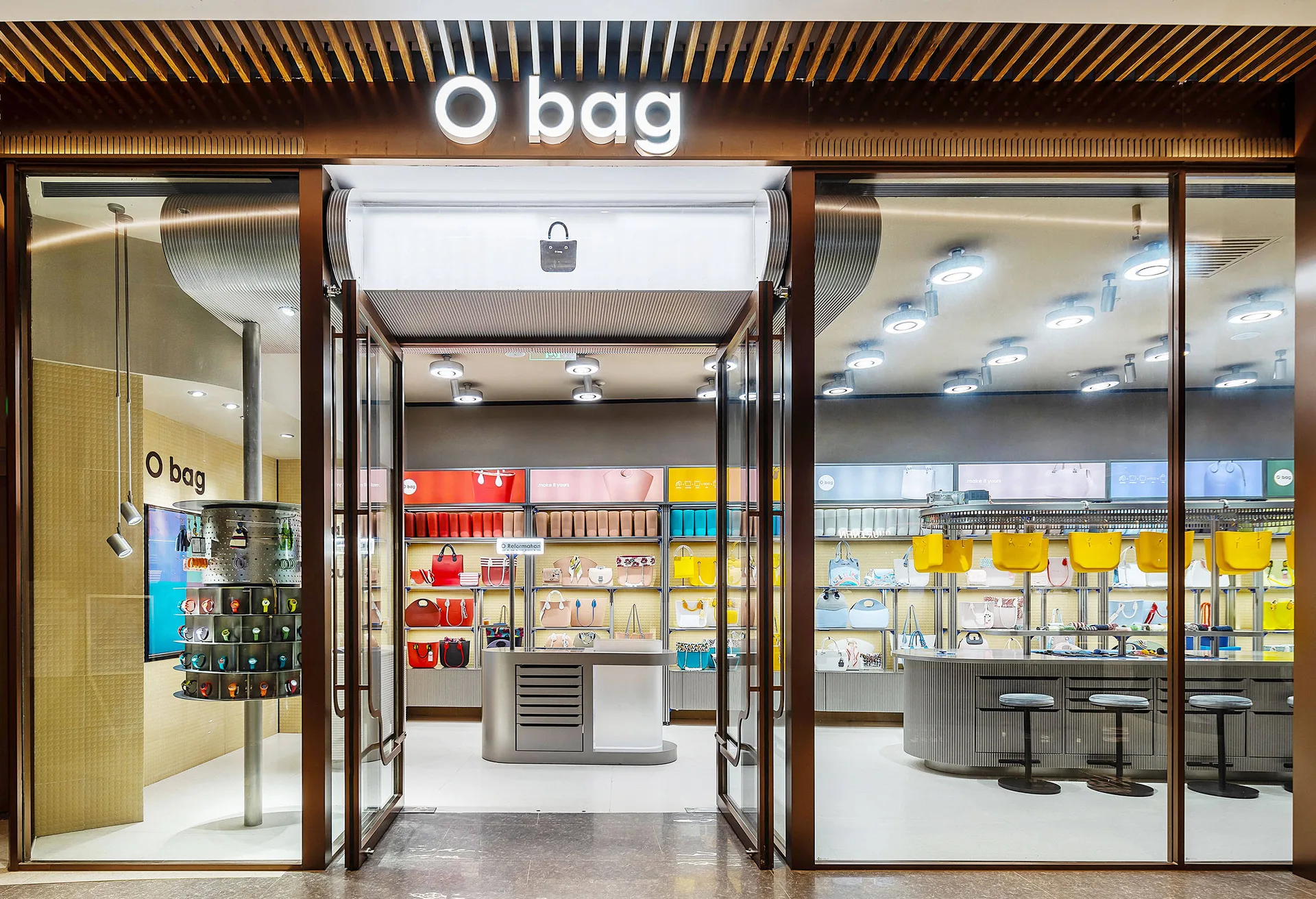 Handbag Store Design, Displays Store Fixtures – Modern Handbag Shop Interior Design Customized Bag Display Fixtures image 12
