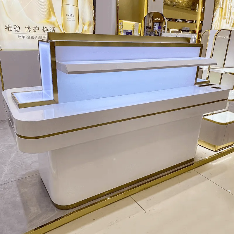 Cosmetic Makeup Display Stand Unit For Cosmetic Retail Shops – custom retail display image 48