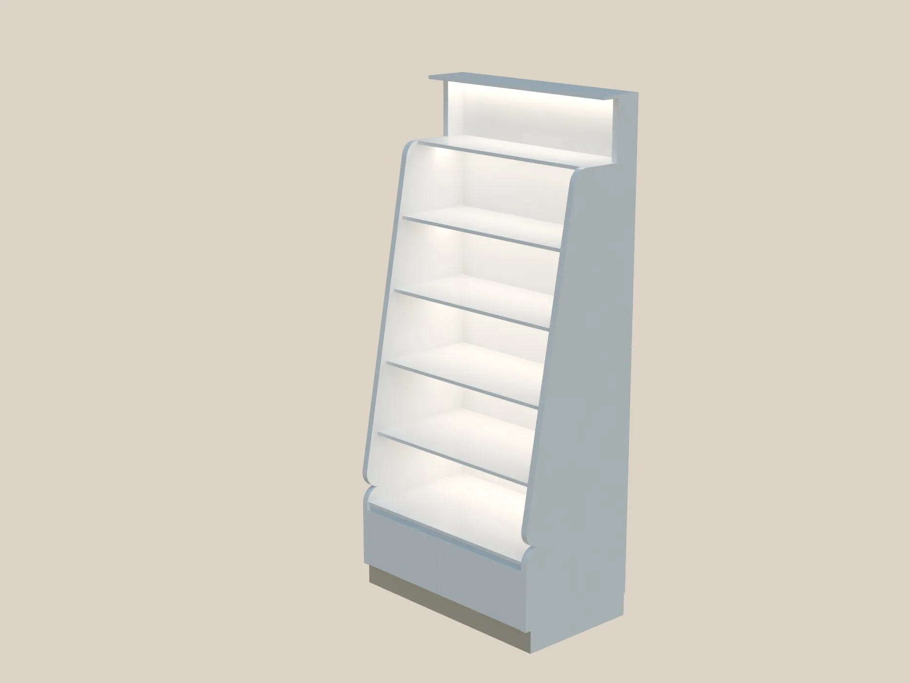 Candy Display Cabinet | Candy Wall Display – custom retail display image 17