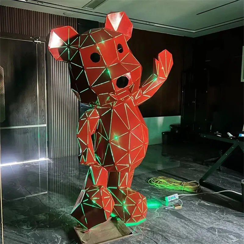 Geometric Animal Sculptures For Sale – custom retail display image 2