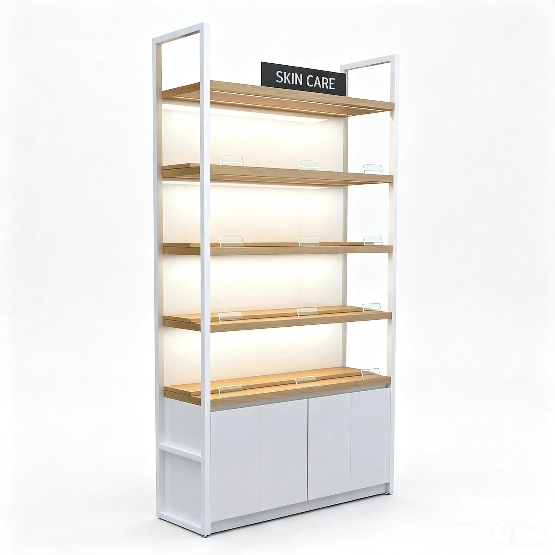 Cosmetic Makeup Display Stand Unit For Cosmetic Retail Shops – custom retail display image 10