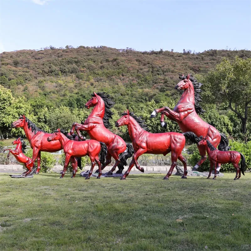 Life Size Horse Statues Sculptures For Sale – custom retail display image 30
