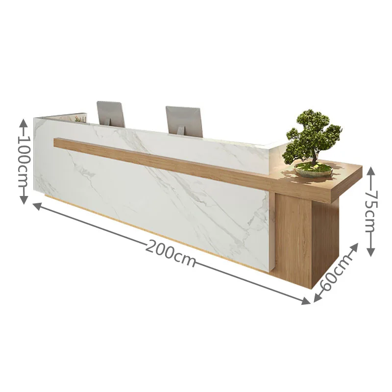 Modern Reception Desks, Counters Tables – custom retail display image 145