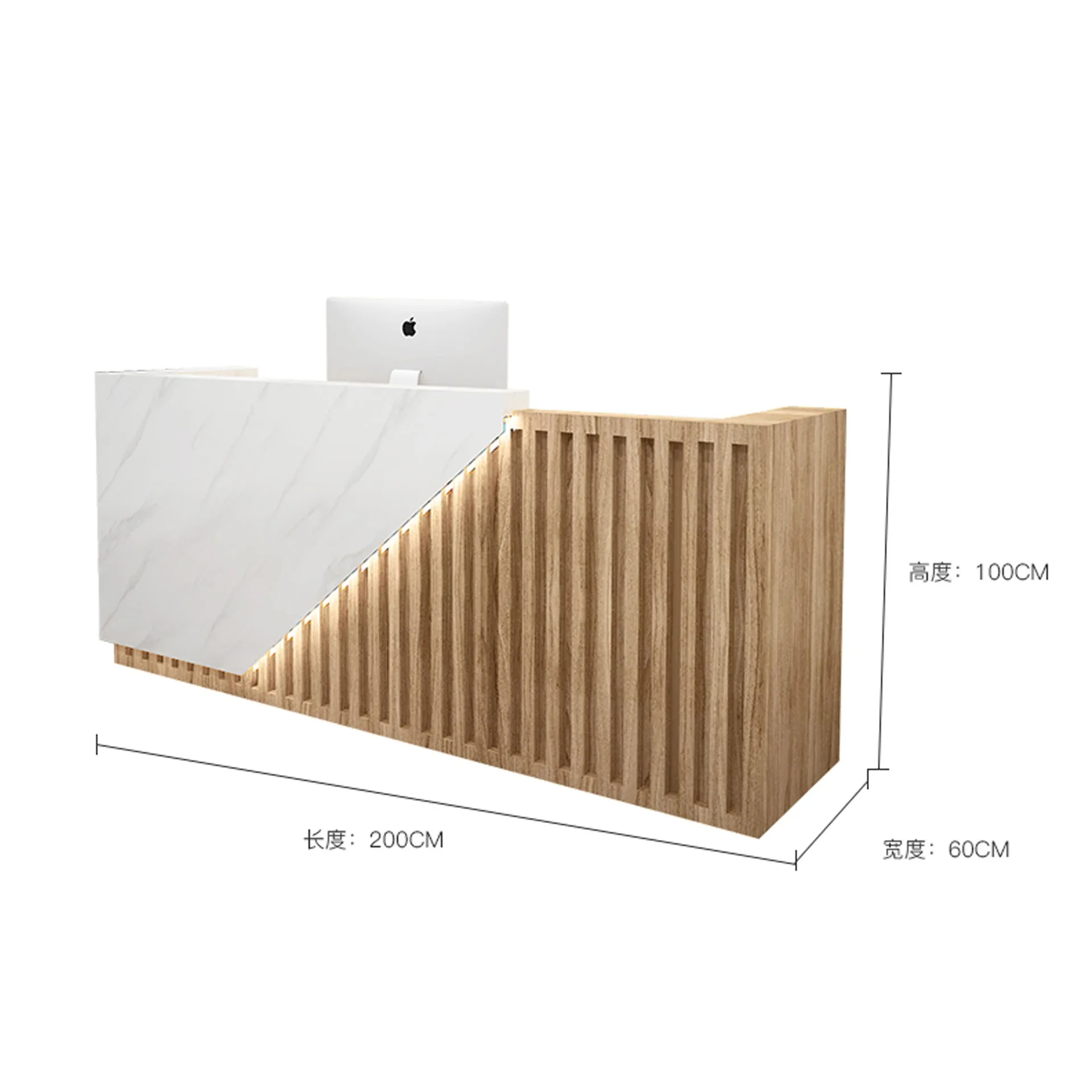 Modern Reception Desks, Counters Tables – custom retail display image 134