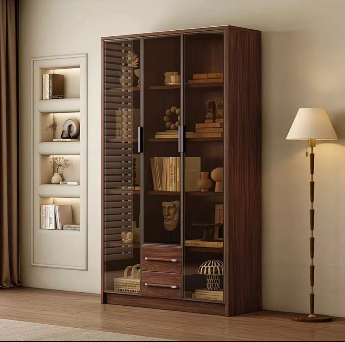 Wine Display Cabinets For Bars Restaurants | Wood Glass – custom retail display image 10