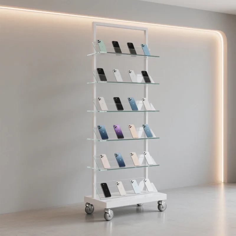 Custom Stainless Steel Racks for Shop Kitchen – custom retail display image 11