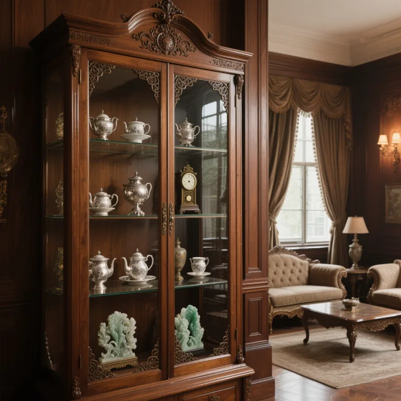 Custom Antique Display Cabinets For Sale – custom retail display image 22