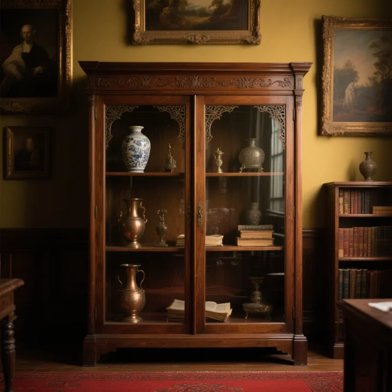 Custom Antique Display Cabinets For Sale – custom retail display image 23