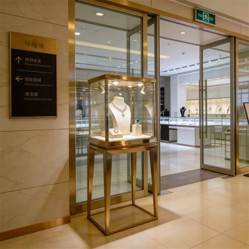 Jewelry Display Stands | Pedestal Tower Showcases – custom retail display image 25