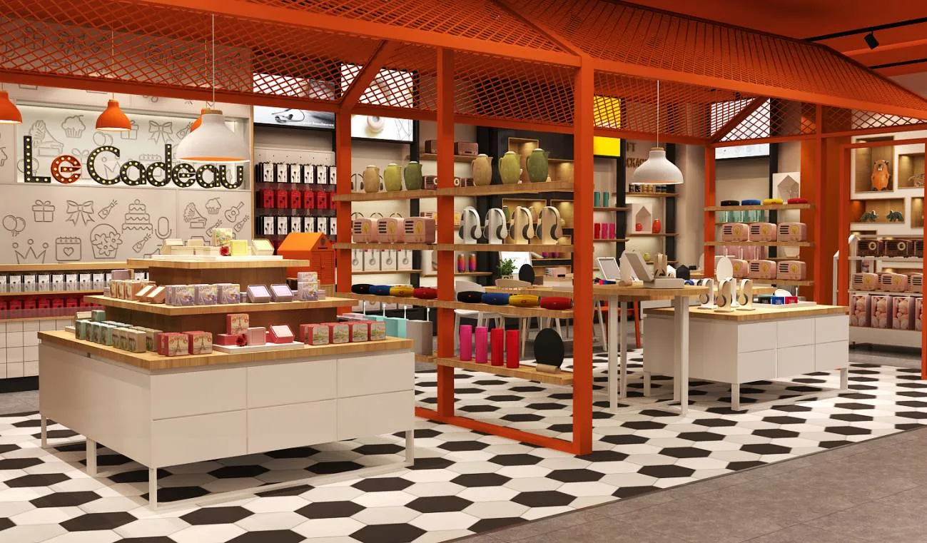 Gift Shop Design, Displays, Racks Shelving Fixtures – Manufacture Display Fixtures Gift Shop Design Decoration Gift Shop for 