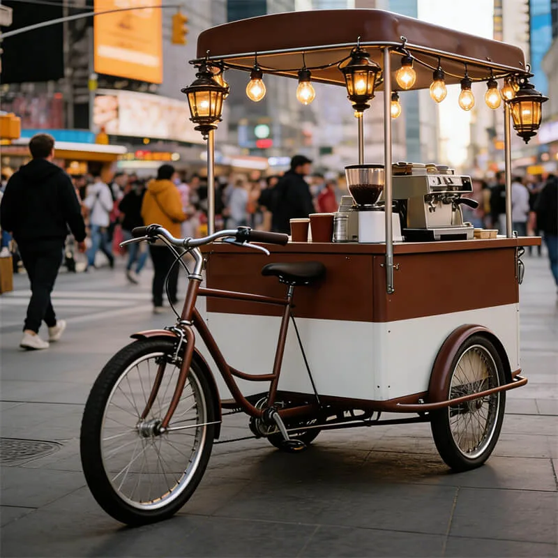 Coffee Carts For Sale | Mobile Coffee Stand – custom retail display image 30