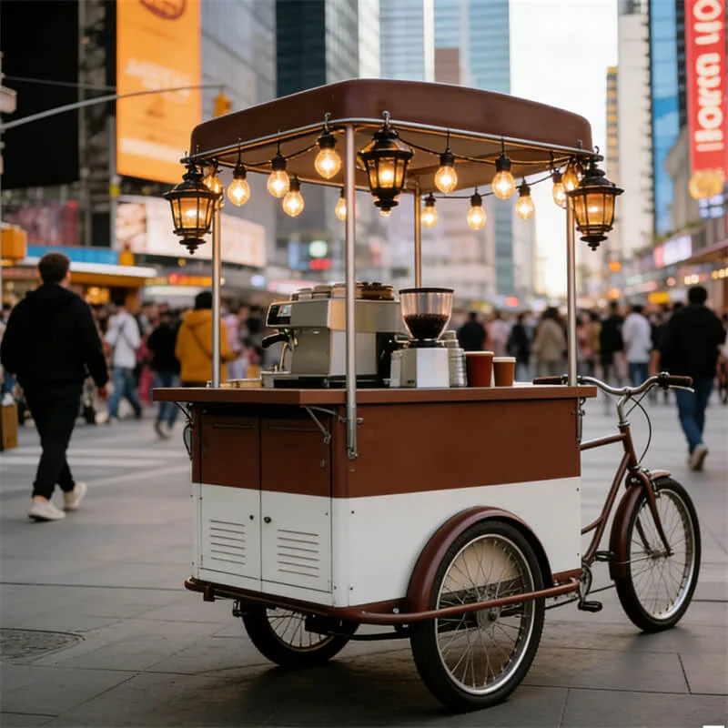 Coffee Carts For Sale | Mobile Coffee Stand – custom retail display image 29